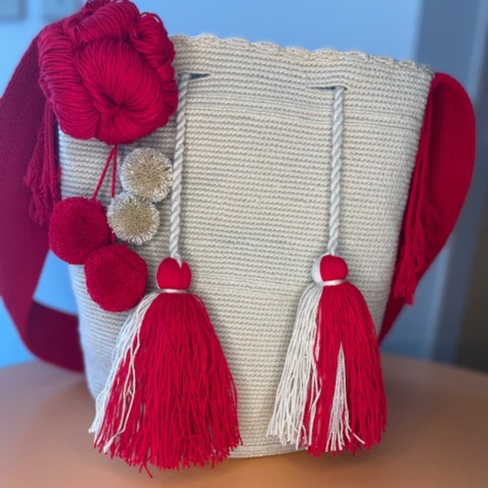 Latidos Flor Mochila Bag